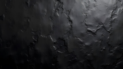 Fototapeta premium Abstract dark textured background with rough uneven surface