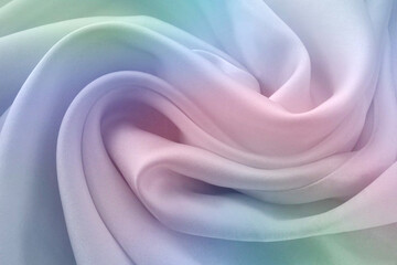 Obraz premium 流れのあるシルクサテン