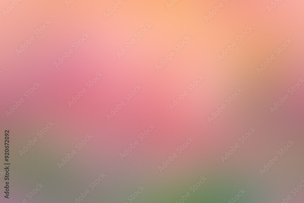 Poster smooth red orange green gradient background with a blur effect