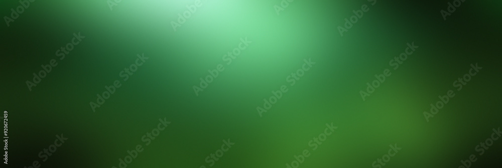 Poster a gentle green banner with soft textures evokes a peaceful and calming ambiance in a natural setting