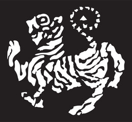 Shotokan tiger logo.eps