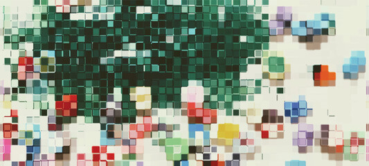 Fototapeta premium Colorful abstract background . Digital image with a psychedelic stripes. Argent base for website, print, basis for banners, wallpapers, business cards, brochure, banner