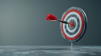 dart hitting target