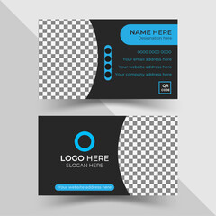 Creative business card template vector illustration Business card design template Clean professional business card template visiting card business card template business card print templates Personal
