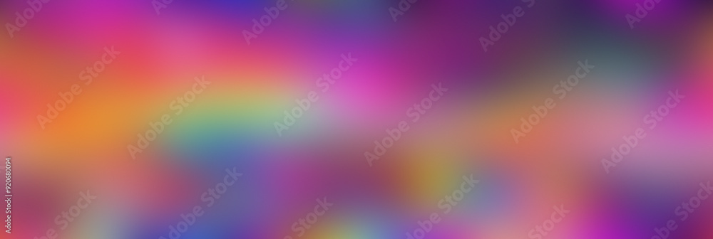 Poster bright, swirling colors blend together in an artistic pattern, creating a lively and abstract compos