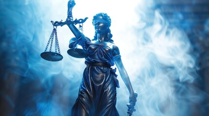 Lady Justice, Symbol of Law and Fairness