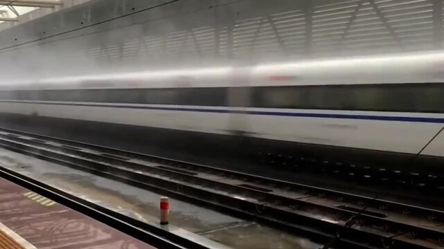 A Chinese high speed train