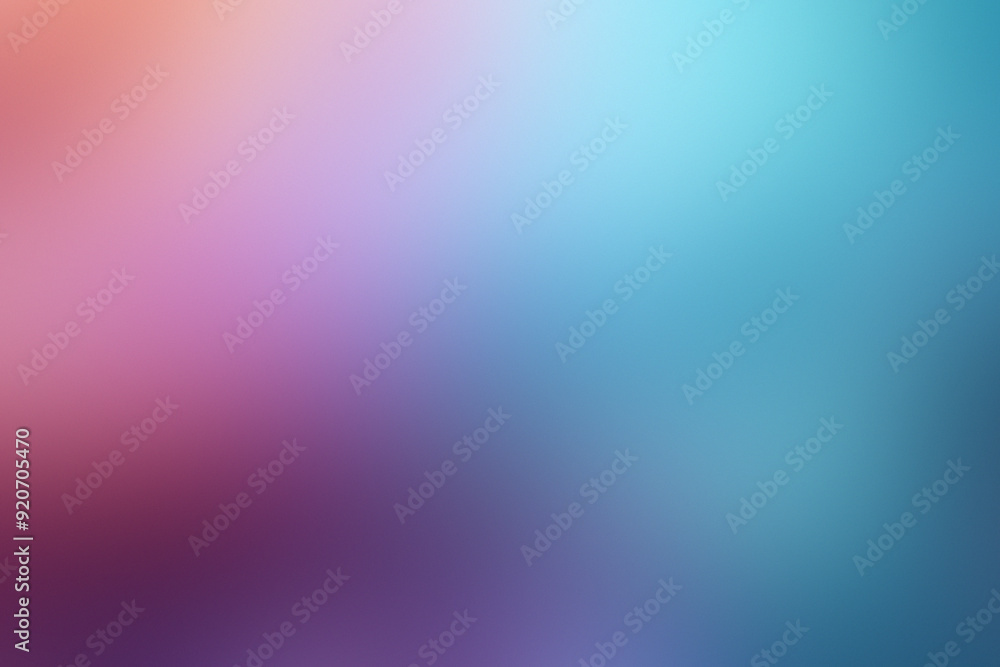 Poster a colorful gradient features soft transitions of pink, blue, and purple, creating a soothing and mod