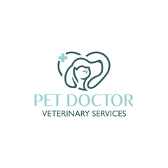 Pet Doctor Veterinary Services Logo Design
