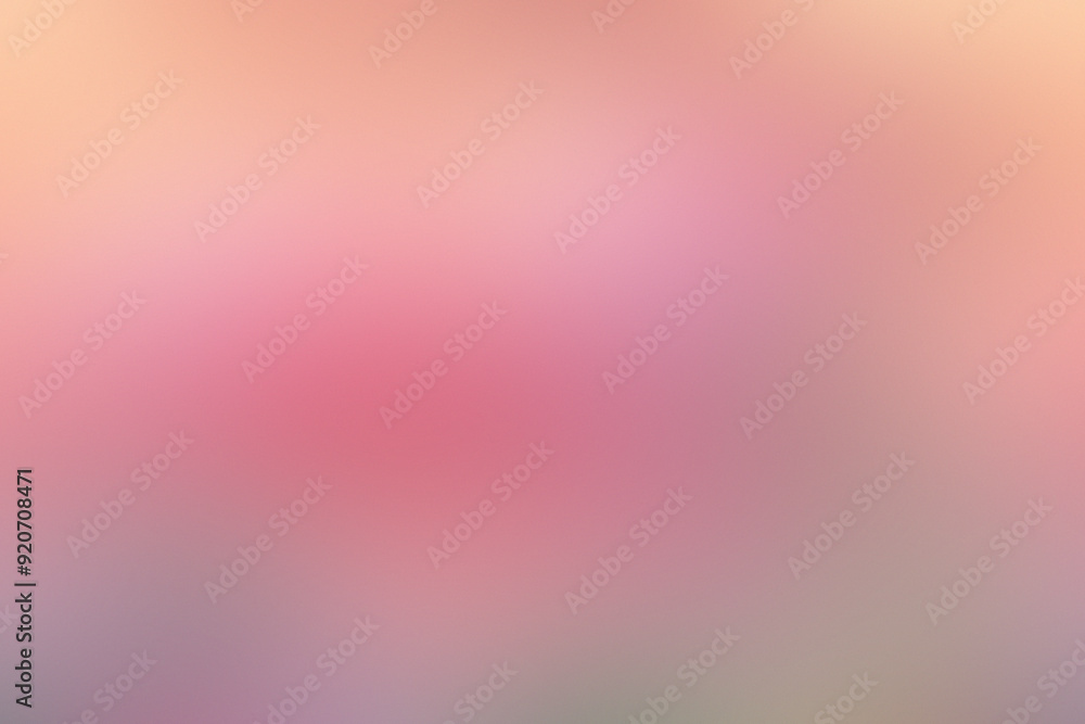 Leinwandbilder a blend of soft pastel colors creates an abstract design that evokes tranquility and warmth in a mod