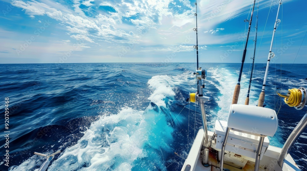 Canvas Prints Think of the adventure of deep-sea fishing, where you can catch impressive fish and experience the thrill of the open ocean.