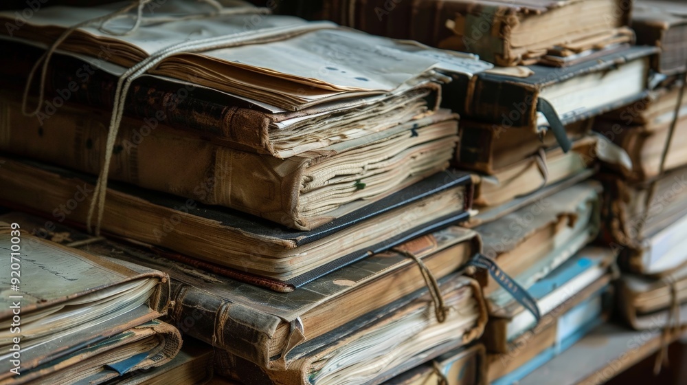 Poster write about the preservation challenges faced by document archives in disaster-prone areas.