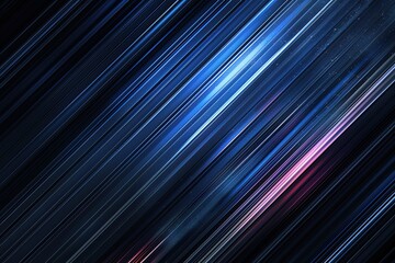 Abstract blue and pink diagonal lines background.