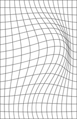 Distorted Grid Line