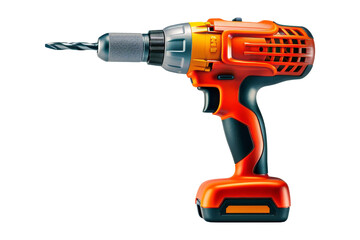 Cordless Drill Isolated