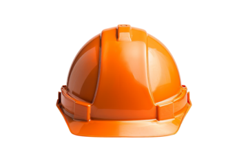 Orange Hard Hat Safety Helmet