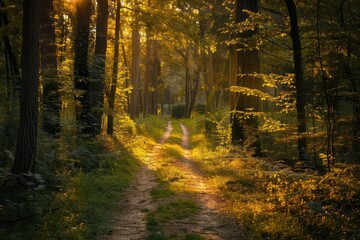 Obraz premium autumn in the forest