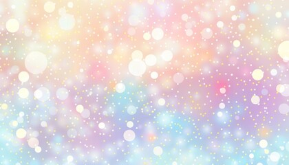 Obraz premium Pastel Bokeh Light Texture, Sparkling Abstract Background for Event and Celebration