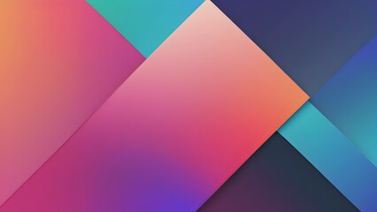 Obraz premium A minimalist 3D rendering of a gradient mesh background, with smooth transitions between colors and a sleek, modern look, perfect for a contemporary PPT cover.