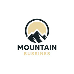 Mountain Logo Creative Vintage Vector Design