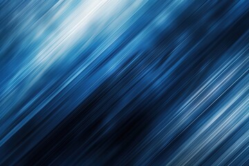 Fototapeta premium Abstract blue and white diagonal lines background.