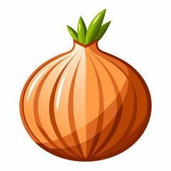 Onion art vector