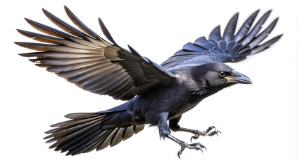 Obraz premium eagle in flight isolated