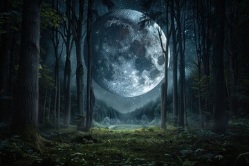 A galaxy-themed image showcasing a planet against a dynamic purple space background with stars, symbolizing the vastness of universe. Beautiful simple AI generated image in 4K, unique.