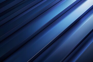 Obraz premium Abstract blue background with diagonal lines.