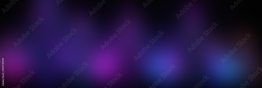 Aufkleber a colorful abstract display of purple and blue light blending together to create an enchanting night