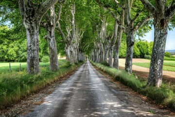 New Hampshire-Stratham-Stuart Farm Road. Beautiful simple AI generated image in 4K, unique.