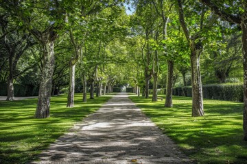 Fototapeta premium Route Arrossa Jean-Paul. Beautiful simple AI generated image in 4K, unique.