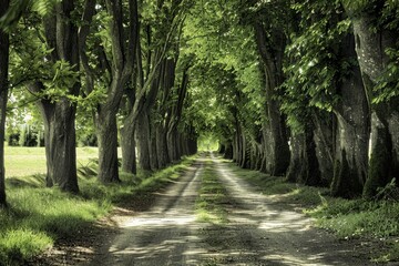 New Hampshire-Stratham-Stuart Farm Road. Beautiful simple AI generated image in 4K, unique.