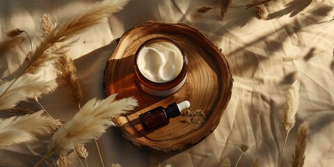 Spa treatments and relaxing products set up on a beach for a luxurious and rejuvenating experience.