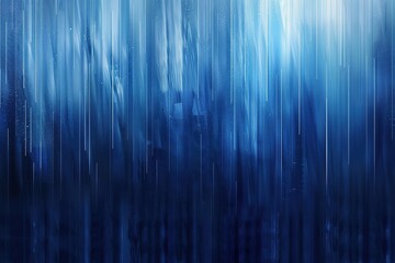 Abstract blue background with vertical lines and light streaks.