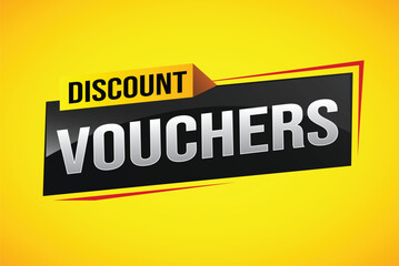 discount voucher vouchers special offer poster banner graphic design icon logo sign symbol social media website coupon advertising store shop online, website, landing page

