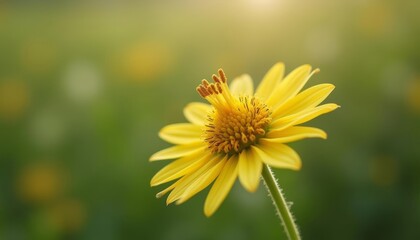 Obraz premium Blooming beauty in the field of dreams