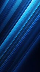 Obraz premium Abstract blue diagonal lines background.