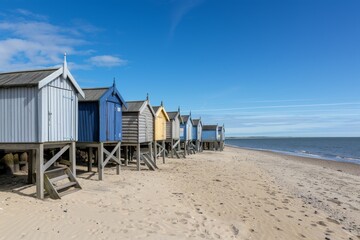 Redcliffe - Jetty on Moreton Bay. Beautiful simple AI generated image in 4K, unique.