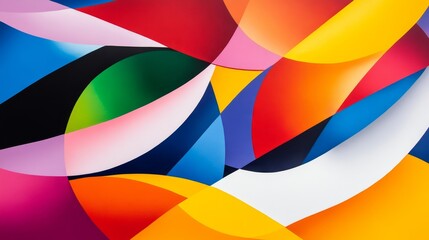 Obraz premium Artistic graffiti mural, vibrant explosion of colors, futuristic urban background