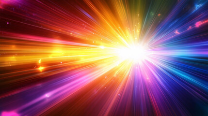 abstract background with rays