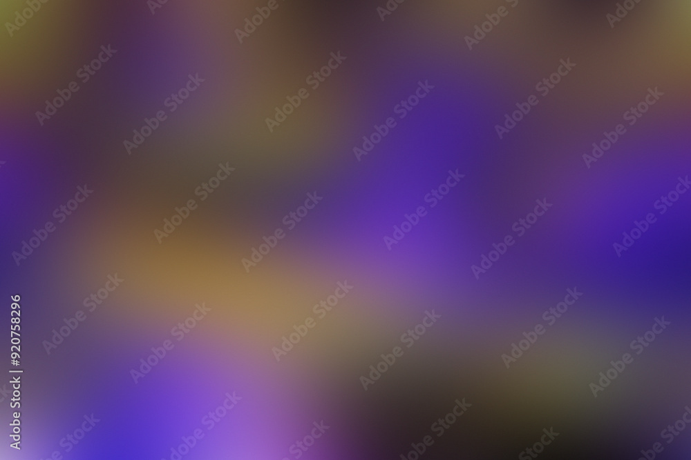 Fototapete vivid colors and patterns merge together, creating an abstract representation of nighttime urban lig
