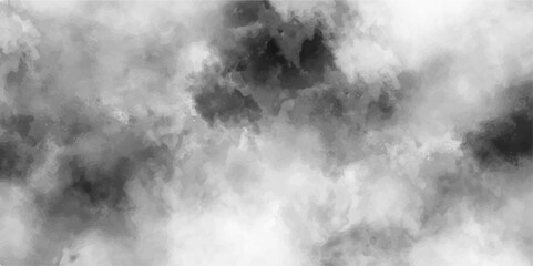 Abstract design with Black and white ink effect water color. Beautiful stylist modern White with smoke. Painting with cloudy distressed texture. Vintage and gray cloud paper texture.