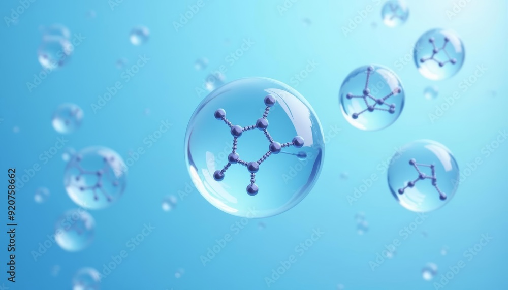 Poster exploring the molecular world a journey through science