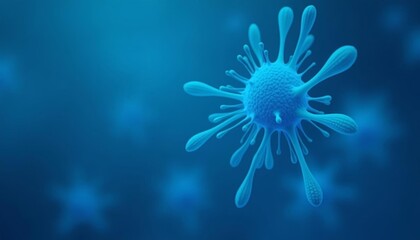  Viral Illustration  A 3D Rendition of a Virus