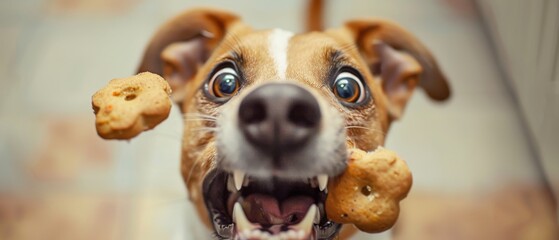 Canine Carnivale: Joyful Pursuit of Treats