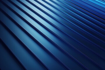 Fototapeta premium Abstract blue diagonal lines pattern.