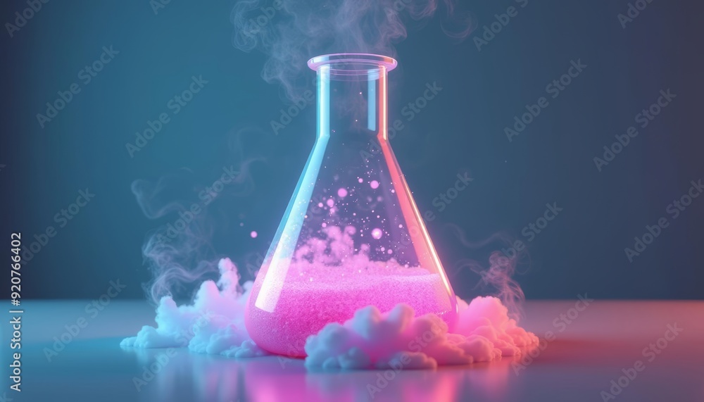 Poster ethereal science a vivid experiment in progress