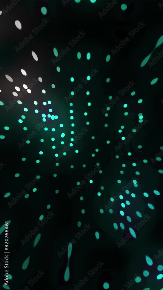 Poster plexus style loop rotate sphere animation cycle. color dots and lines. looped seamless footage for y
