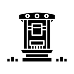 Train Platform glyph icon